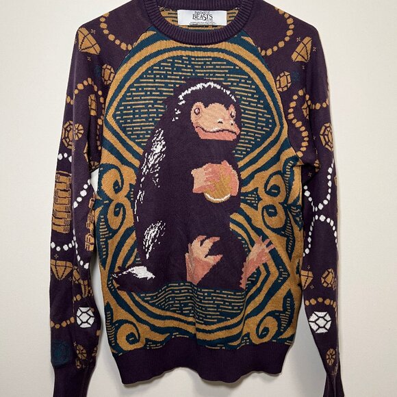 Fantastic Beasts - Niffler - Ugly Christmas Sweater - XS - Picture 1 of 3